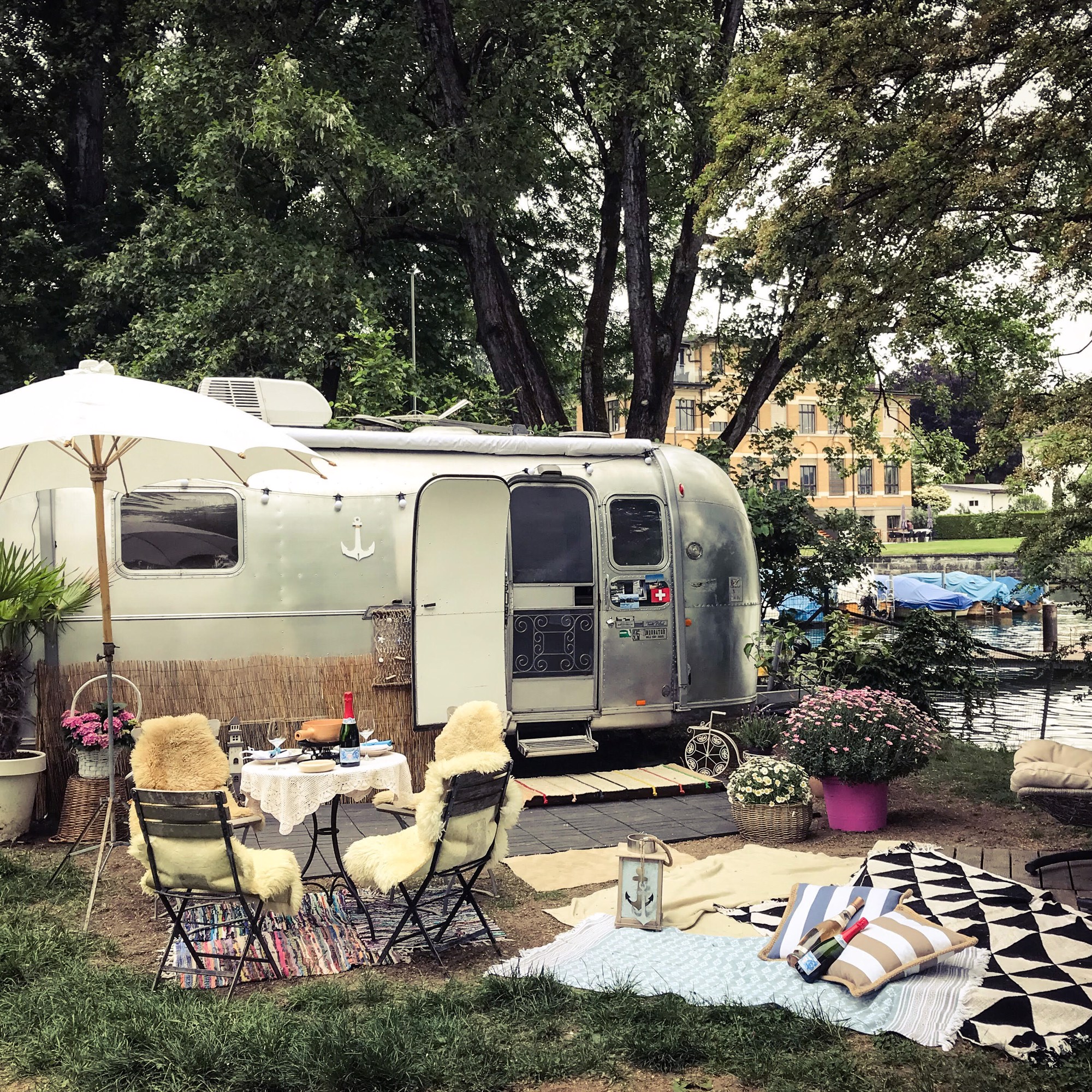 Der Silverstreamer ist ein echtes Unikat - Glamping am Zürisee