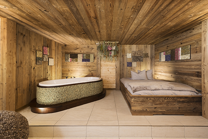 Sauna und Entspannung steht im Vitalhotel Edelweiss, eins von den schönsten Spa Hotels in Tirol