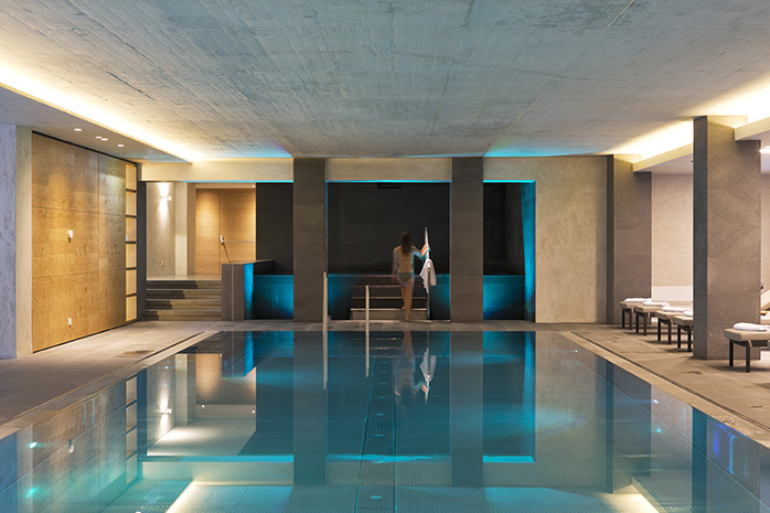Das Schwimmbad vom Elisabeth Hotel Mayrhofen - Spa Hotels in Tirol
