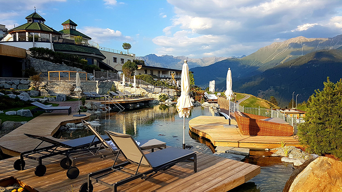 Spa und Entspannung in den Bergen in Österreich. Die Wellnessresidenz Schalber 