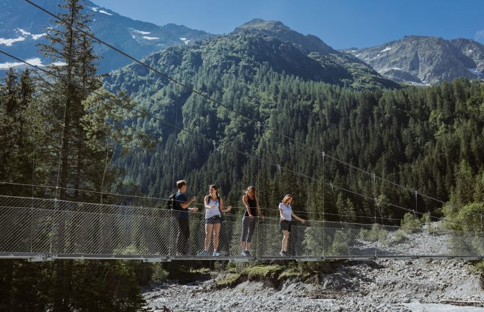 Hängebrücke im Gasterntal