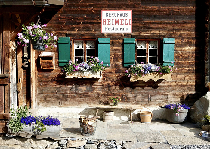 Das Berggasthaus Heimeli, Langwies, GR