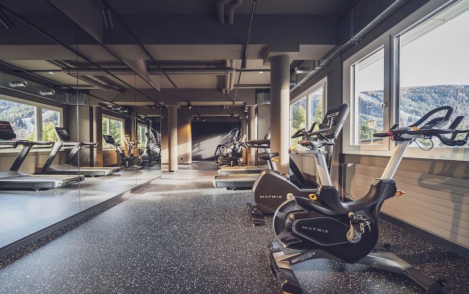 Fitnessbereich Foto